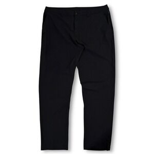 Lululemon ABC Pants Black Slim Fit Casual Dress Pants Men's 38x32